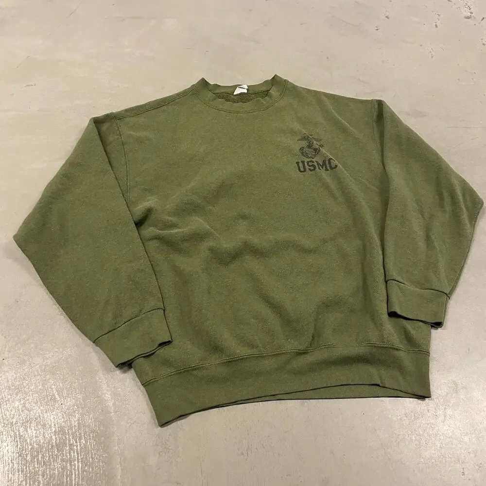 Vintage 90s usmc military sweatshirt